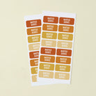 Medium Name Stickers 2 DLs