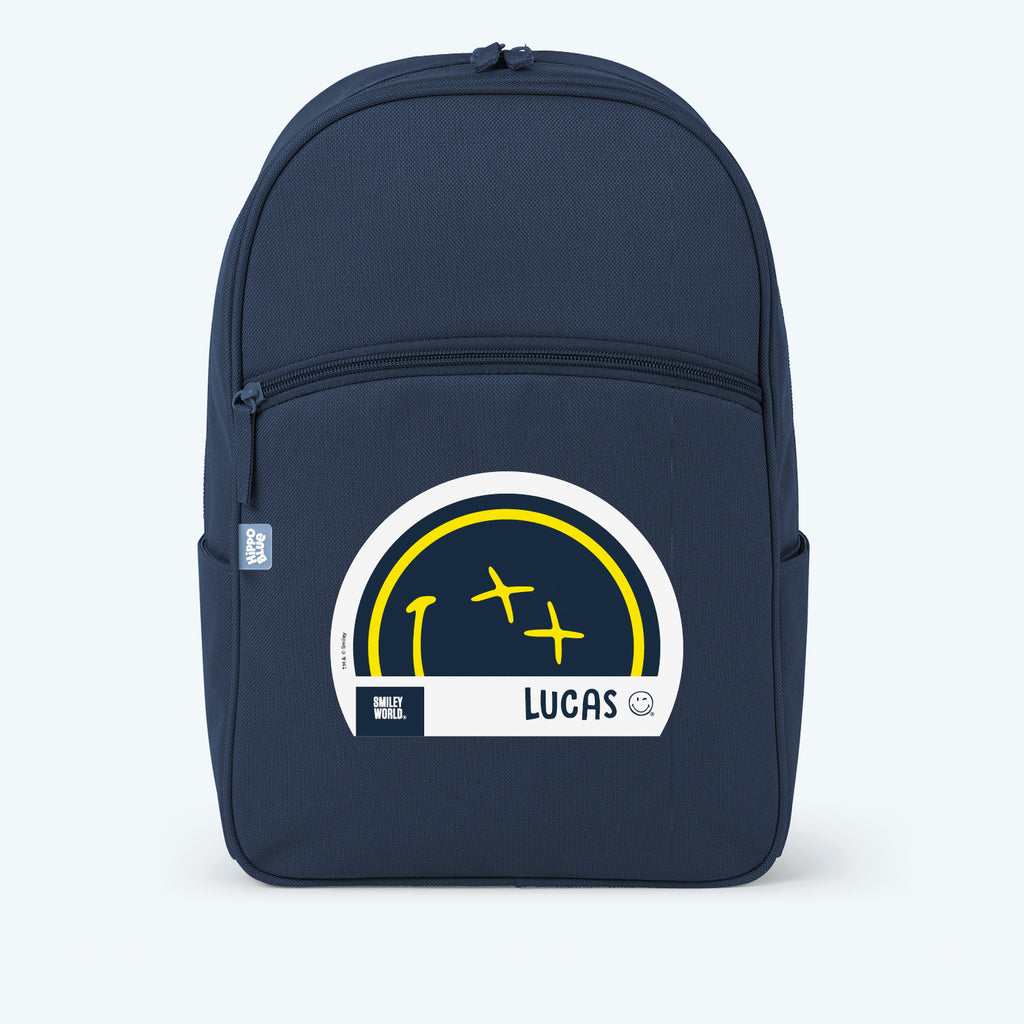Smiley World Navy Backpack