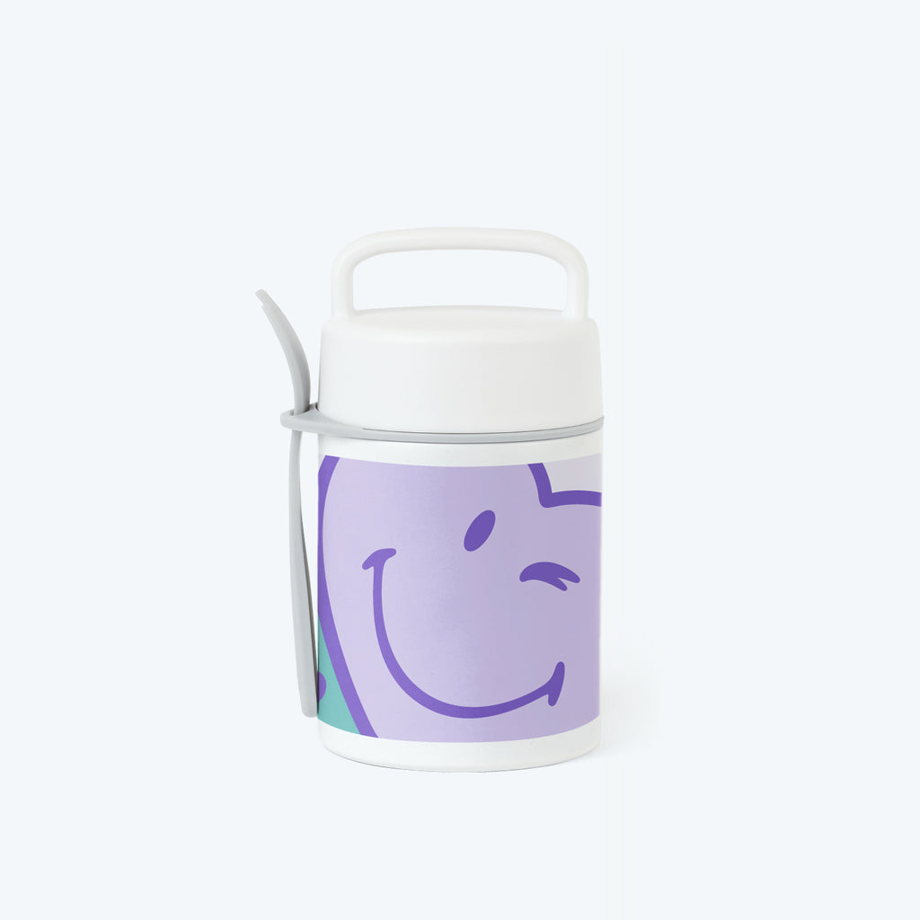 Smiley World Food Jar