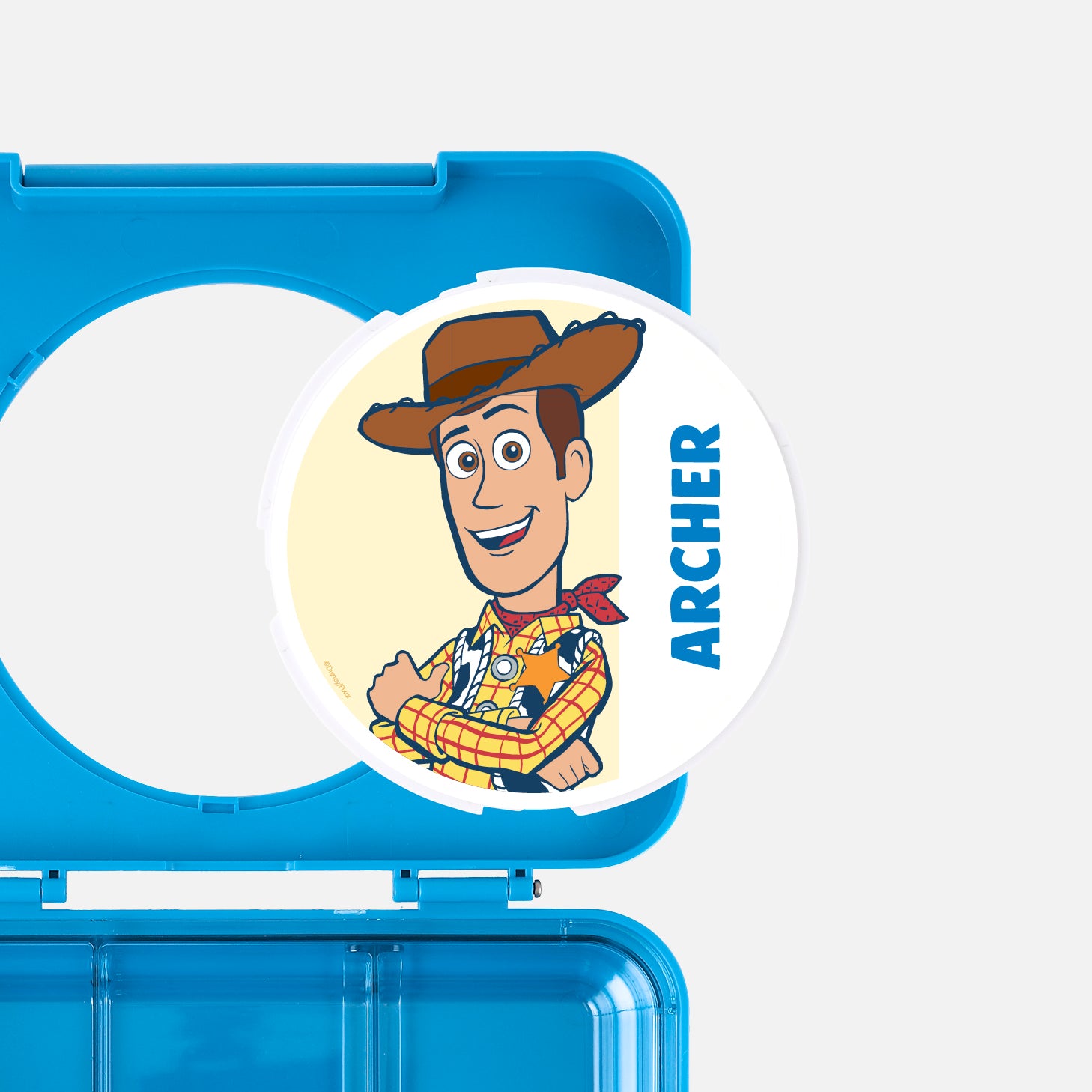 Toy Story Woody Bento Switch Up Disc | Bento Box | Hippo Blue