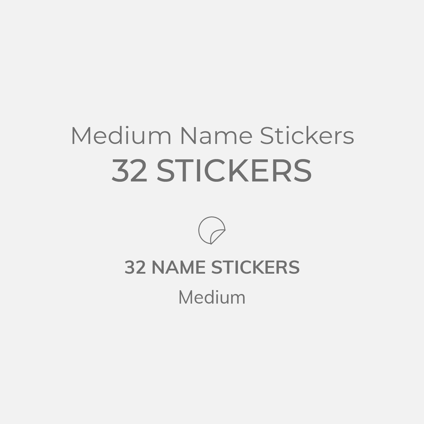 Name Labels Thumbnail Medium Name Stickers Pack Contents