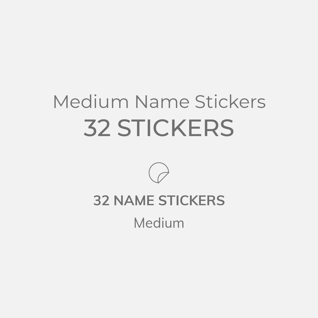 Name Labels Thumbnail Medium Name Stickers Pack Contents