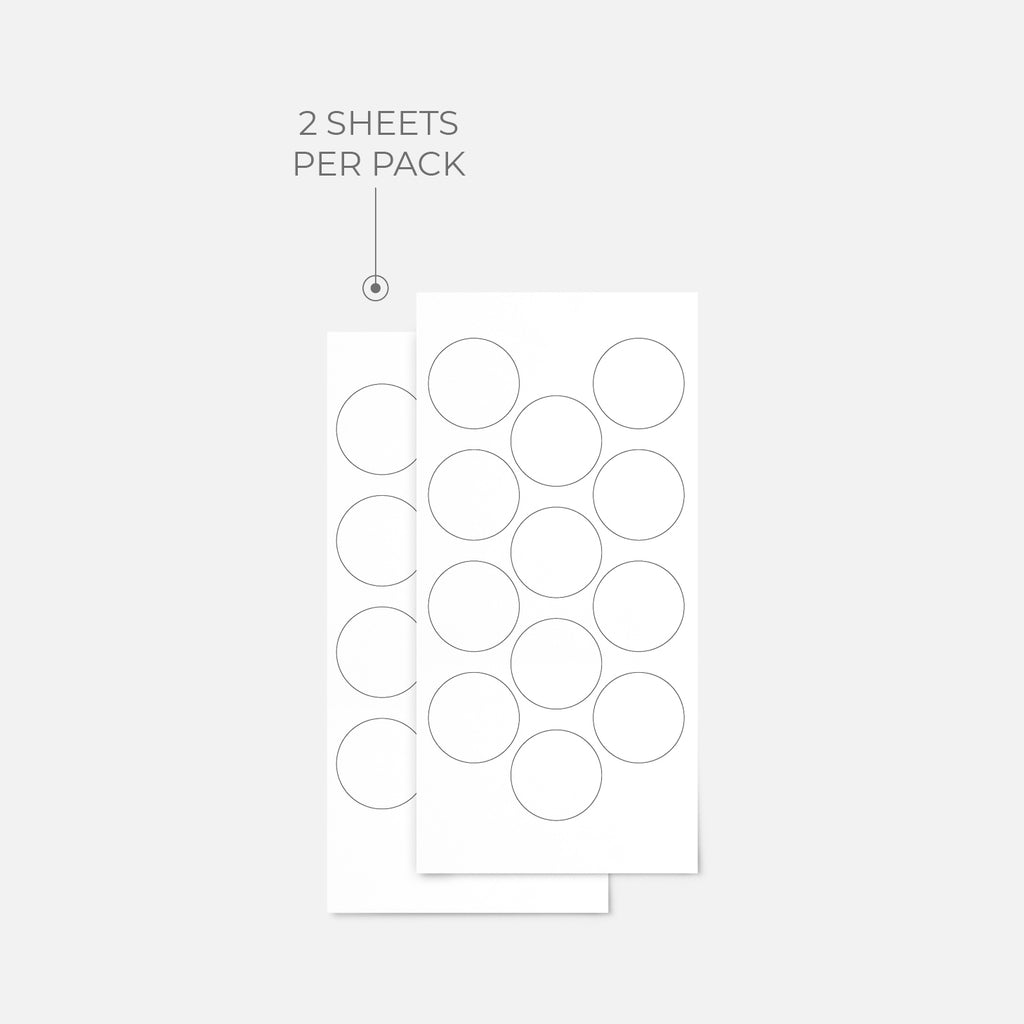 Clear Shoe Overlays Sheets Per Pack